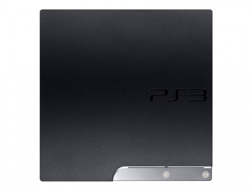 PS3 Slim top-down view