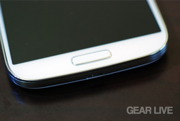 Samsung Galaxy S4 home button