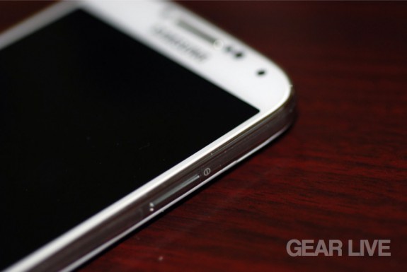 Samsung Galaxy S4 power button