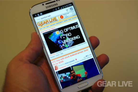 Samsung Galaxy S4 Gear Live