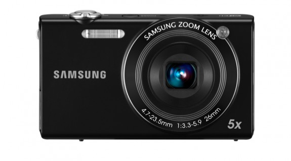 Samsung SH100 lens front