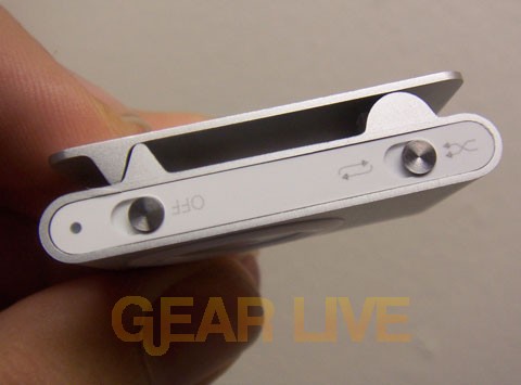 Control Switches for iPod shuffle