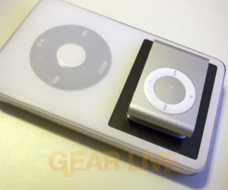 The 2nd Generation iPod shuffle on iPod with video