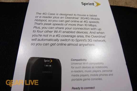 Sprint 3G Case description