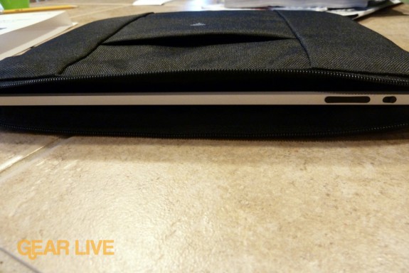 Sprint 4G iPad Case: iPad inserted