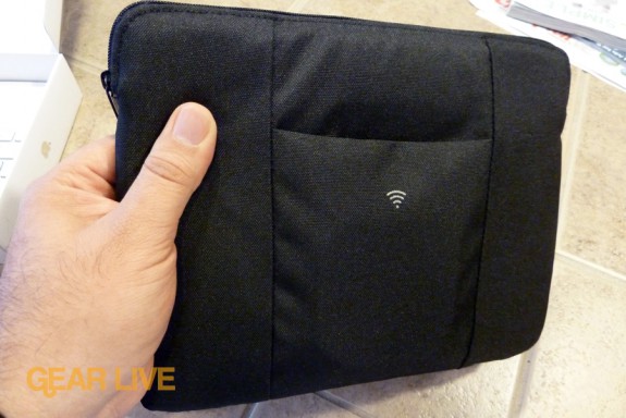 Sprint 4G Case loaded with iPad and Overdrive