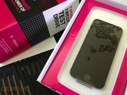 T-Mobile Test Drive black iPhone 5s