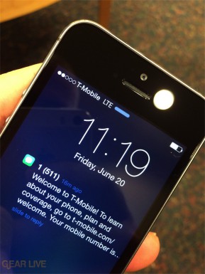 T-Mobile Test Drive activated