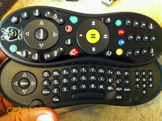 TiVo Slide remote QWERTY