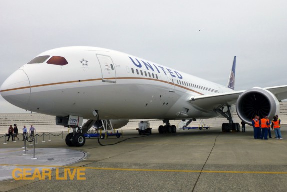 United Boeing 787 Dreamliner