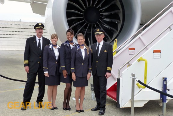 United Boeing 787 Dreamliner Flight Crew