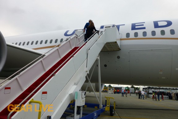 United Boeing 787 Dreamliner