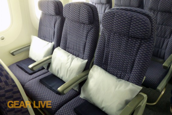 United Boeing 787 Dreamliner Interior