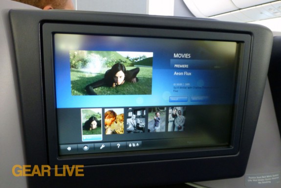 United Boeing 787 Dreamliner Interior