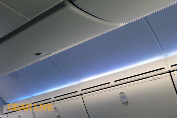 United Boeing 787 Dreamliner Interior