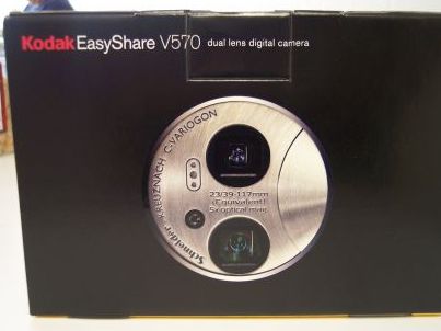 Front of Kodak V570 Box