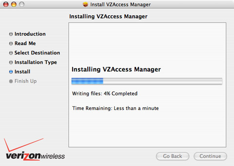 VZAccess Manager Installation