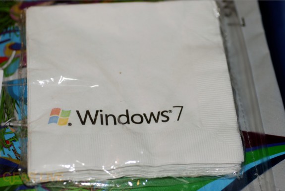 Windows 7 Napkins! (??)