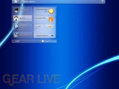 Windows 7 weather and RSS widgets