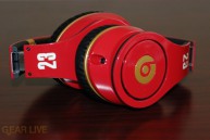 Beats by Dr. Dre Red LeBron James Customs folded