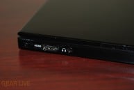 Voodoo Envy 133 HDMI and headphone ports