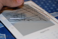 Peeling off the Kindle screen sticker