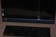 HP TouchSmart PC bottom