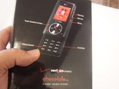 Back of LG Chocolate VX8500 Box