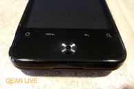 HTC Droid Incredible controls