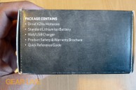 Motorola Droid X2 box contents