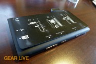 Nokia Lumia 900 rear sticker