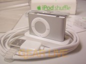 Docked iPod shuffle