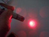 Red Photon Laserbeam