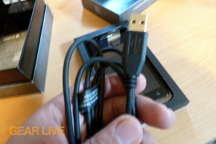 Droid Bionic micro USB cable