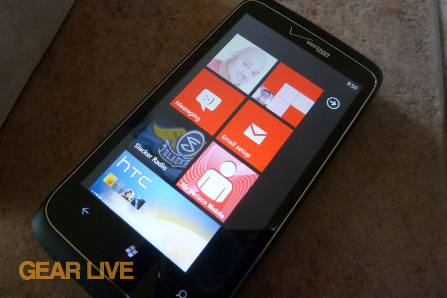 HTC Trophy welcome tiles HTC Trophy welcome tiles