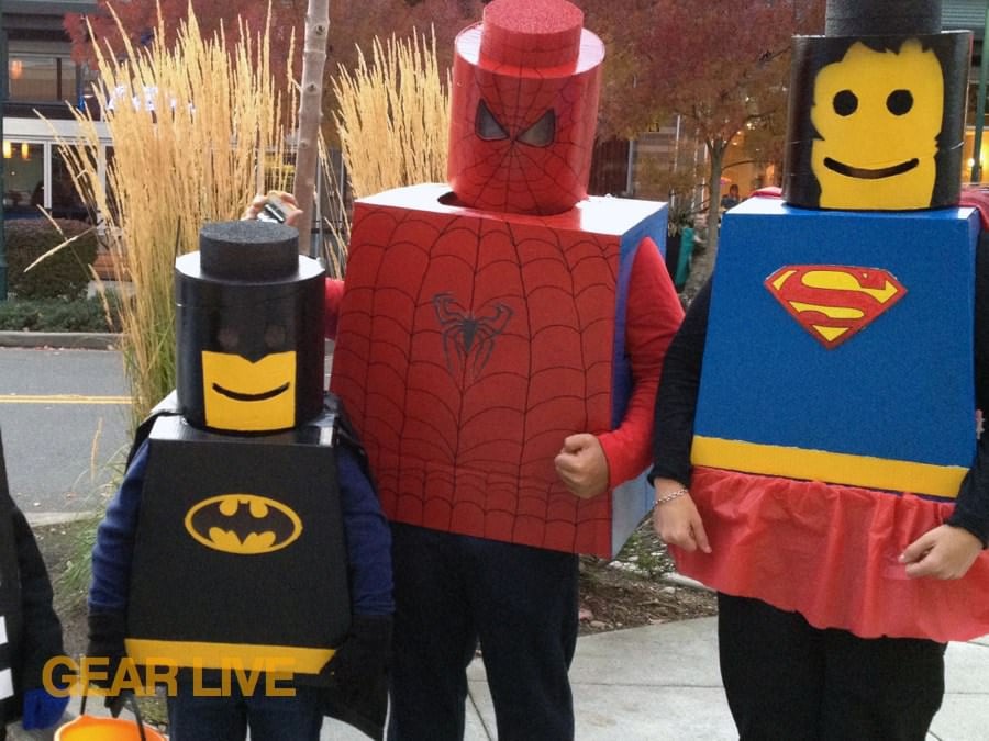 LEGO Superhero Halloween costumes LEGO Superhero Halloween costumes