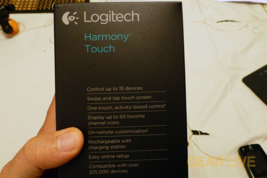 Logitech Harmony Touch details