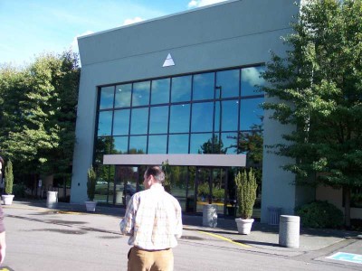 Outside of Mind Camp building