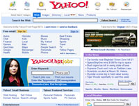 Yahoo! Homepage redesigned new look