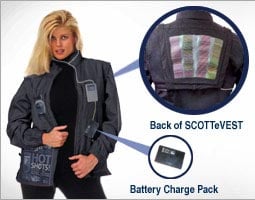 Solar Powered SCOTTeVEST Images Pictures